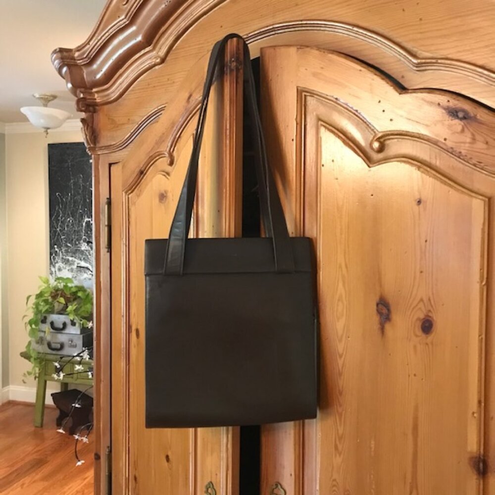 Italian Designer Bag Embossed Fausto Santini
